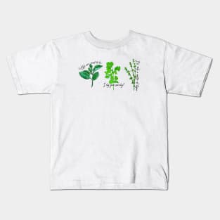 Funny Herbs Kids T-Shirt